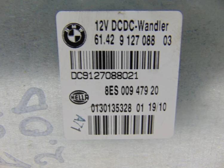 MODUŁ NAPIĘCIA BMW E87 2.0 D 912708803