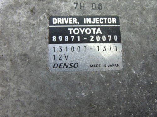 MODUŁ STEROWNIK WTRYSKÓW LEXUS IS II 89871-20070
