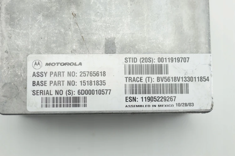 MODUŁ KOMUNIKACJI CADILLAC SRX 25765618