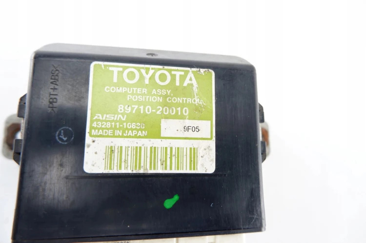 MODUŁ FOTELA TOYOTA AVENSIS T27 (2009-2011) 2.0 VALVEMATIC 152KM 89710-2001