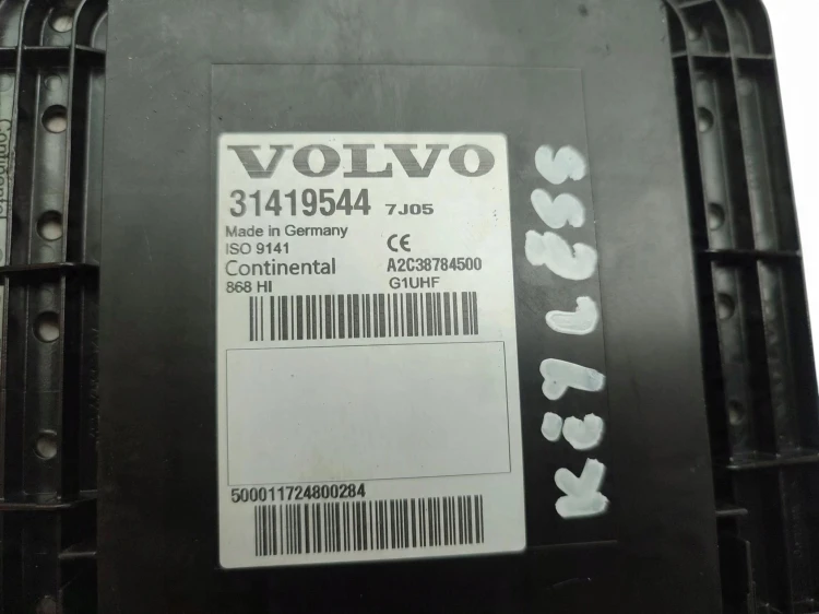 MODUŁ KEYLESS VOLVO V60 I LIFT (2013-2018) 2.4 D6 HYBRID 280KM 31419544