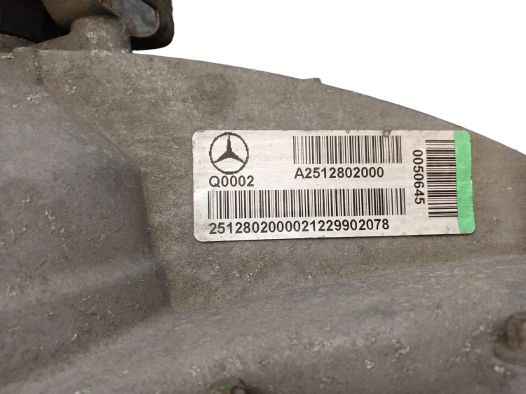 REDUKTOR SKRZYNI MERCEDES ML W166 (2011-2015) 2.2 BlueTEC 204KM A2512802000