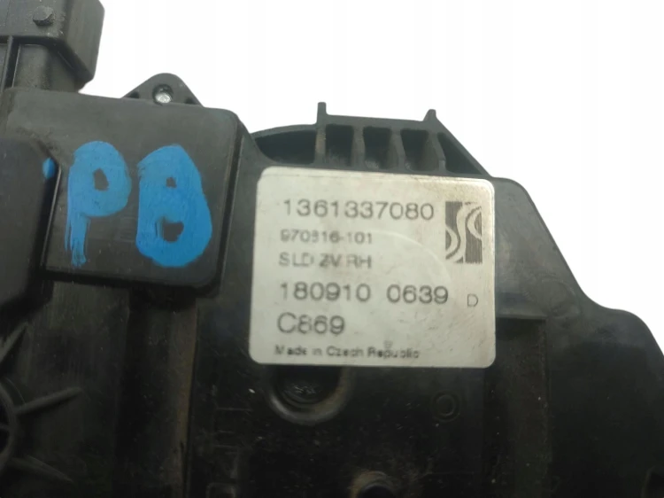 ZAMEK DRZWI PRZESUWNYCH PRAWY TYŁ FIAT DUCATO III (2006-2014) 2.3 JTD 13613