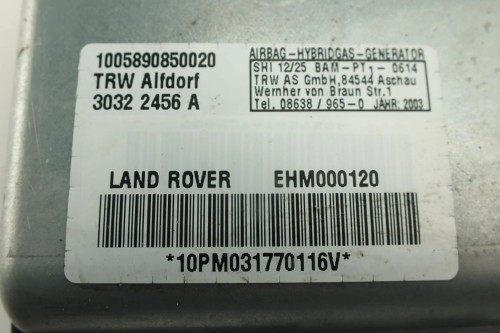 PODUSZKA FOTELA PRAWA LAND ROVER RANGE ROVER III(2001-2012) 3.0D 177