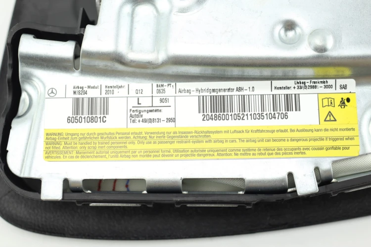 PODUSZKA FOTELA LEWA MERCEDES C W204 (2007-2011) 2.2 CDI 136KM 2048600105