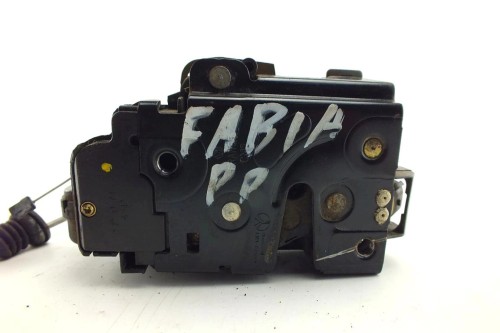 ZAMEK DRZWI PRAWY PRZÓD SKODA FABIA I 6Y 1.4 mpi