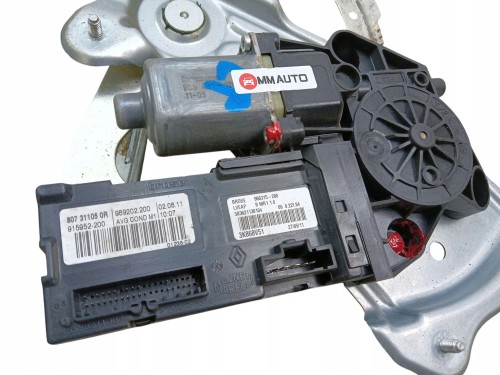 PODNOŚNIK SZYB LEWY PRZÓD RENAULT SCENIC III (2009-2011) 1.5 DCI 110KM 9664