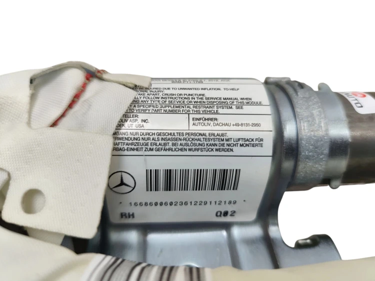 KURTYNA POWIETRZNA PRAWA MERCEDES ML W166 (2011-2015) 2.2 BlueTEC 204KM A16