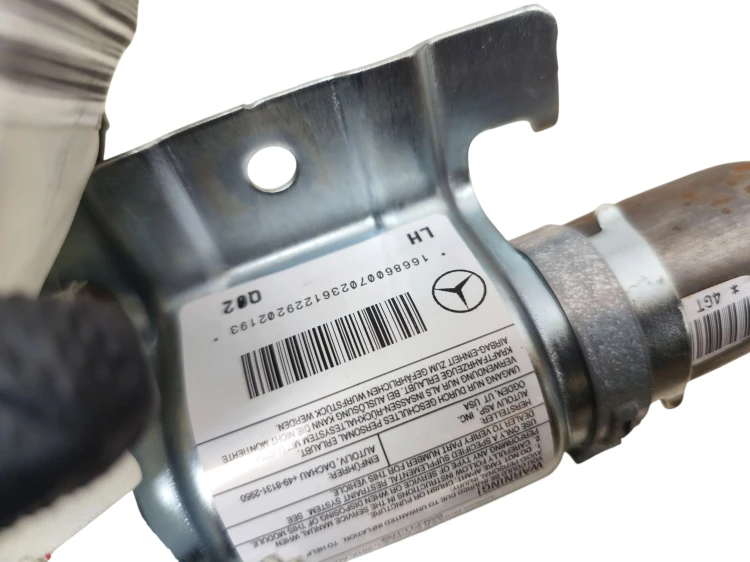 KURTYNA POWIETRZNA LEWA MERCEDES ML W166 (2011-2015) 2.2 BlueTEC 204KM 1668