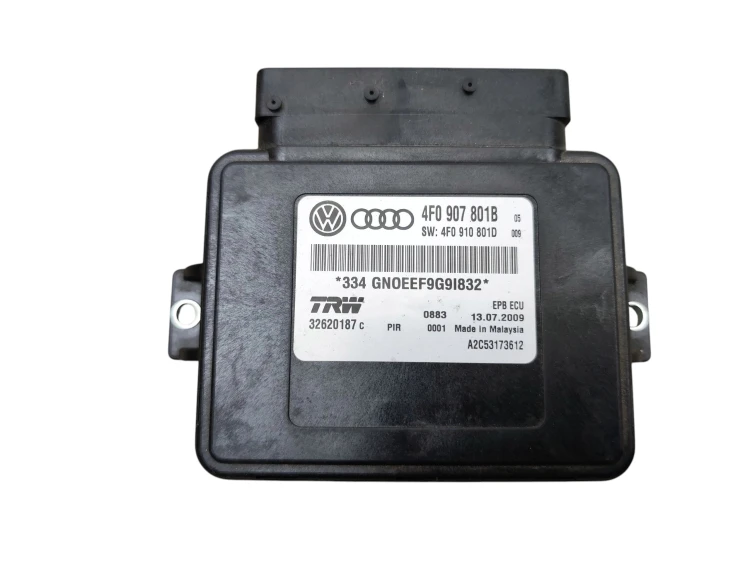 MODUŁ HAMULCA RĘCZNEGO AUDI A6 C6 LIFT (2008-2011) 3.0 TDI 240KM 4F0907801B