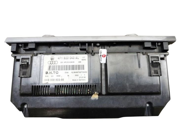 PANEL KLIMATYZACJI AUDI A6 C6 LIFT (2008-2011) 3.0 TDI 240KM 4F1820043AL