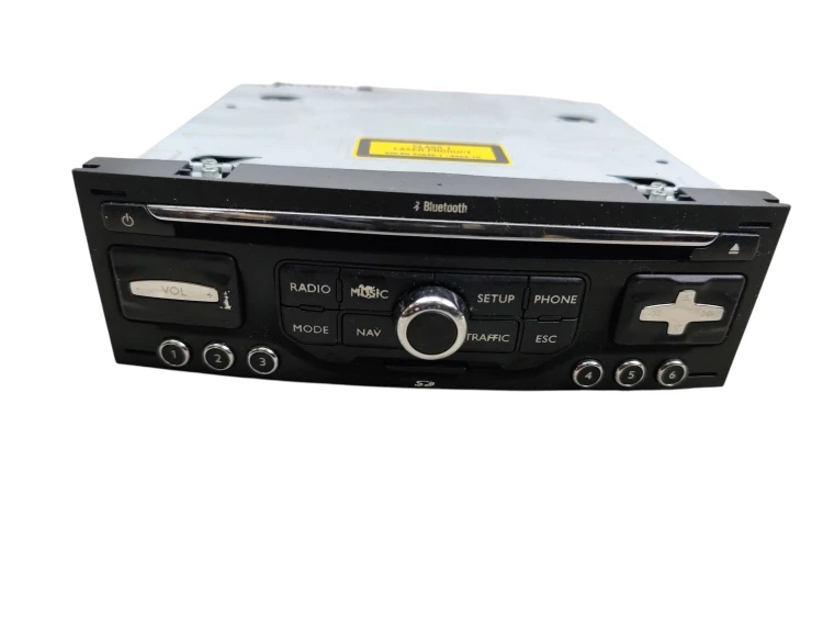 RADIO NAWIGACJA GPS CITROEN C5 III (2008-2010) 2.0 HDI 136KM 96661984ZD