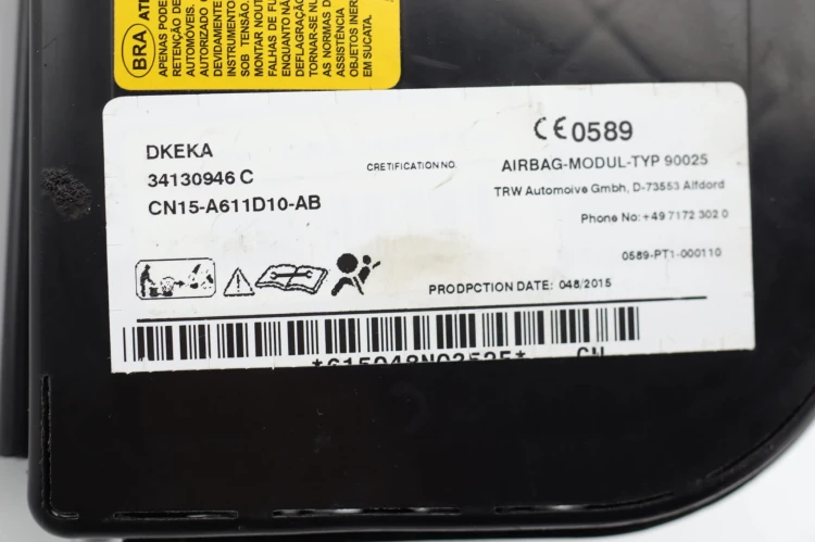PODUSZKA FOTELA PRAWA FORD ECOSPORT II (2013-2017) 1.0 EcoBoost 125KM CN15-