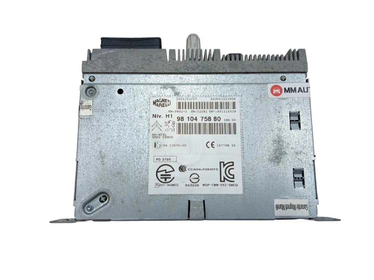 RADIO CZYTNIK PEUGEOT 308 II T9 (2014-2017) 1.6 BlueHDI 120KM 9810475880