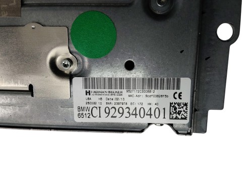 RADIO CZYTNIK BMW X3 F25 (2010-2014) 2.0 D 184KM 929340401