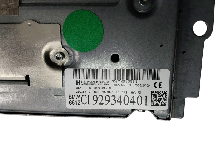 RADIO CZYTNIK BMW X3 F25 (2010-2014) 2.0 D 184KM 929340401