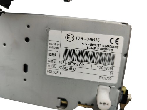 RADIO WYŚWIETLACZ PANEL KOMPLET FORD FOCUS MK3 LIFT (2014-2018) 1.6 Ti-VCT