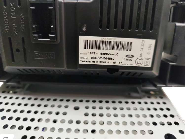RADIO WYŚWIETLACZ PANEL KOMPLET FORD FOCUS MK3 LIFT (2014-2018) 1.6 Ti-VCT