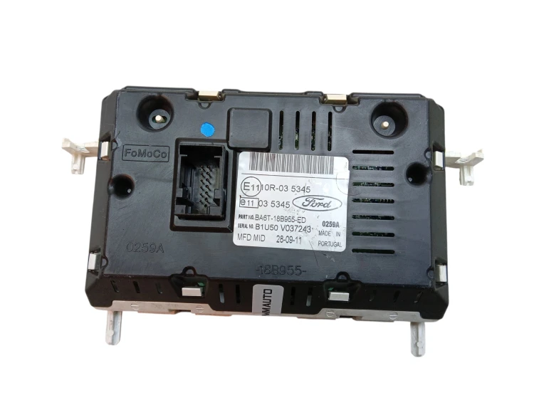 RADIO WYŚWIETLACZ PANEL KOMPLET FORD FIESTA MK7 (2008-2012) 1.6 TDCI 95KM B