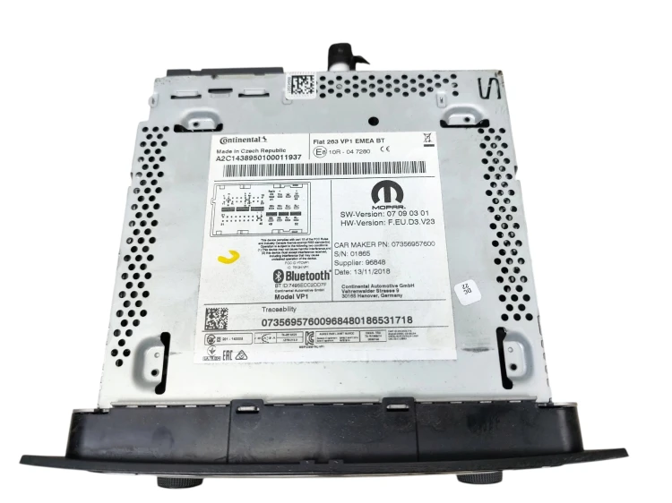 RADIO FIAT DOBLO II LIFT (2014-2022) 1.6 D 105KM 07356957600