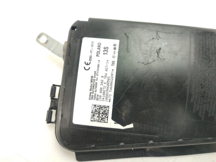PODUSZKA FOTELA PRAWA SKODA CITIGO (2011-2015) 1.0 MPI 60KM 1S0880242B