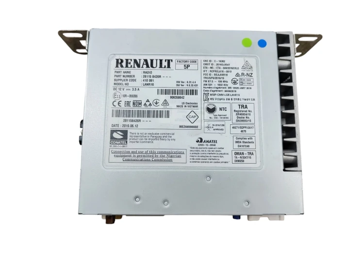 RADIO NAWIGACJA GPS RENAULT KADJAR LIFT (2018-2022) 1.3 TCE 140KM 281158426