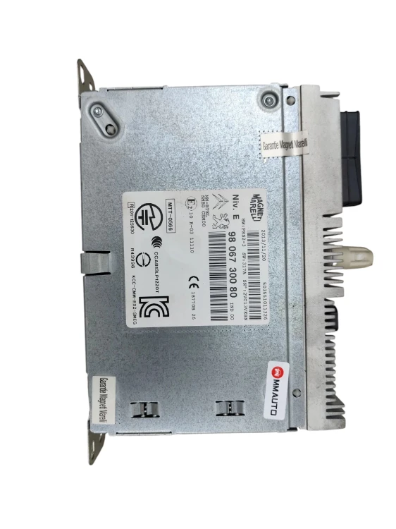 RADIO NAWIGACJA GPS PEUGEOT 208 I (2012-2015) 1.6 e-HDI 92KM 9806730080