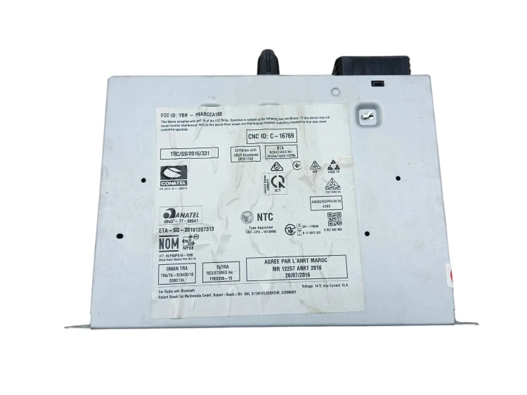 RADIO CITROEN C3 III (2016-2020) 1.2 PureTech 82KM 9833499580
