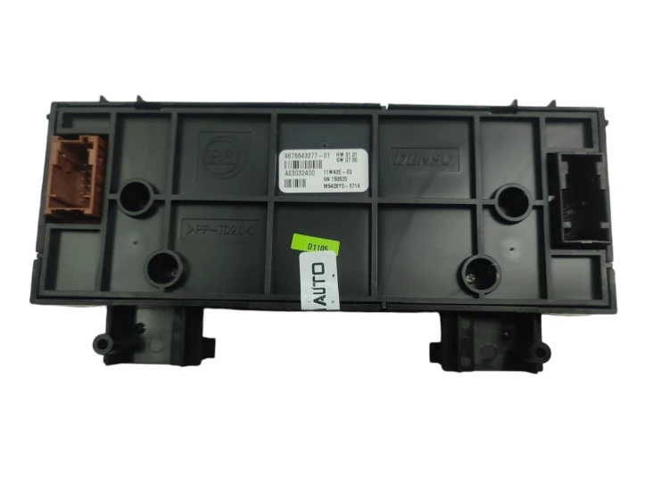 PANEL KLIMATYZACJI CLIMATRONIC CITROEN BERLINGO II (2008-2012) 1.6 e-HDI 92