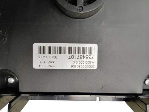 PANEL KLIMATYZACJI CLIMATRONIC LANCIA DELTA III 1.6 D MultijeT 116KM 735487