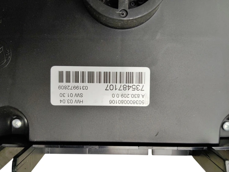 PANEL KLIMATYZACJI CLIMATRONIC LANCIA DELTA III 1.6 D MultijeT 116KM 735487
