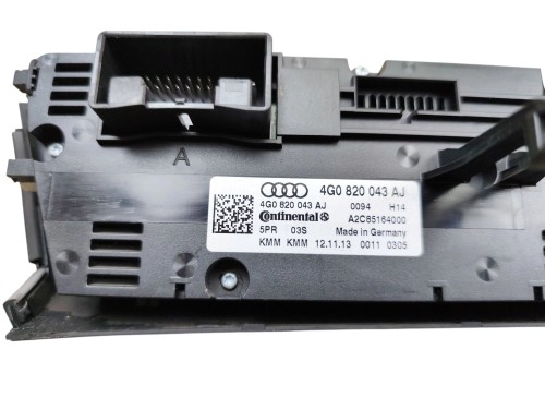 PANEL KLIMATYZACJI AUDI A6 C7 (2011-2014) 2.0 TDI 177KM 4G0820043AJ