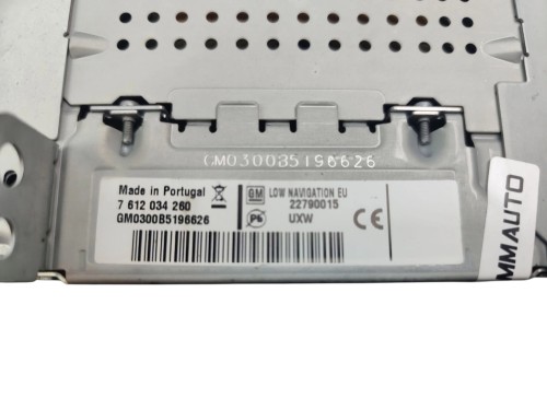 RADIO CZYTNIK OPEL ASTRA J (2009-2012) 1.4 T 120KM 22790015