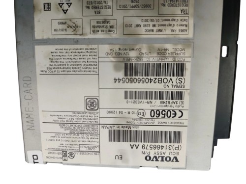RADIO CZYTNIK VOLVO V40 II (2012-2016) 2.0 D2 120KM 31466579AA