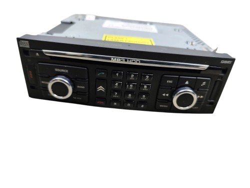 RADIO NAWIGACJA GPS CITROEN C5 III (2008-2010) 2.0 HDI 140KM 96647951ZD