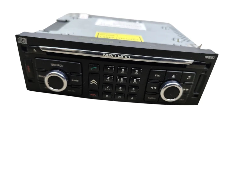 RADIO NAWIGACJA GPS CITROEN C5 III (2008-2010) 2.0 HDI 140KM 96647951ZD