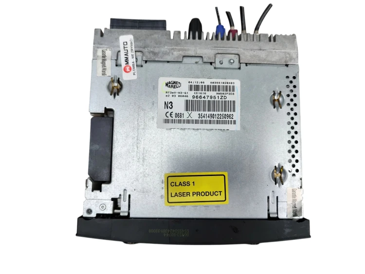RADIO NAWIGACJA GPS CITROEN C5 III (2008-2010) 2.0 HDI 140KM 96647951ZD