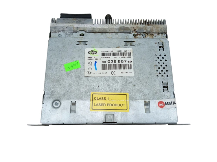 RADIO NAWIGACJA GPS PEUGEOT 508 I (2010-2014) 2.0 HDI HYBRID 200KM 98026557