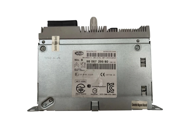 RADIO NAWIGACJA GPS PEUGEOT 2008 I (2013-2016) 1.2 VTI 82KM 9806729580