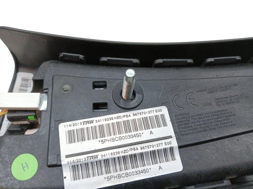 PODUSZKA FOTELA LEWA CITROEN C-ELYSEE (2012-2016) 1.6 e-HDI 92KM 9675701277