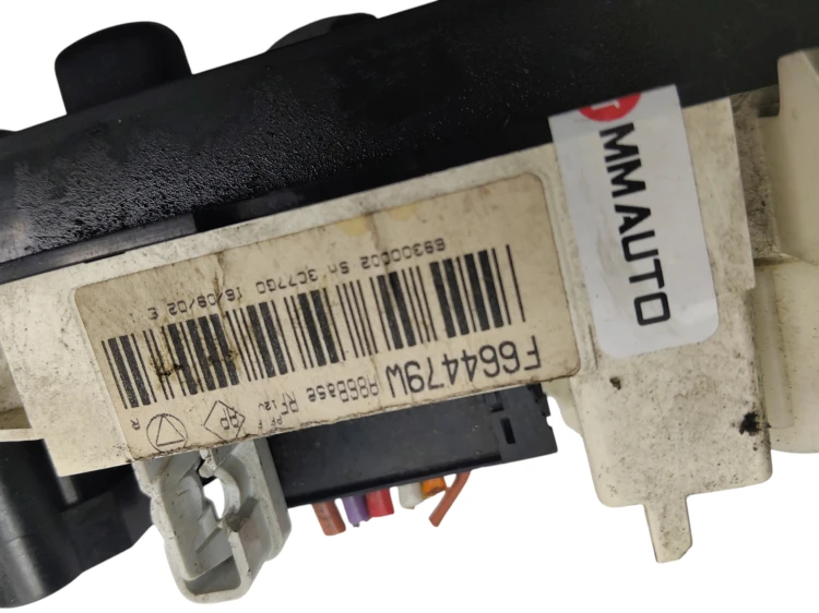 PANEL KLIMATYZACJI MANUALNY CITROEN C3 I (2002-2005) 1.4 8V 73KM 69300002