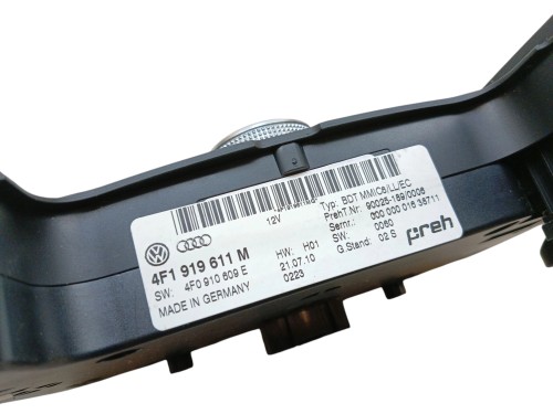 PANEL STEROWANIA MMI AUDI A6 C6 LIFT (2008-2011) 2.0 TDI 170KM 4F1919611M