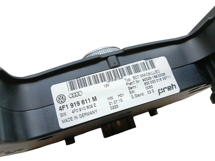 PANEL STEROWANIA MMI AUDI A6 C6 LIFT (2008-2011) 2.0 TDI 170KM 4F1919611M