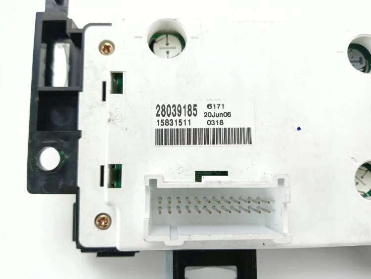 PANEL KLIMATYZACJI PONTIAC G6 (2004-2008) 3.5 V6 203KM 28039185