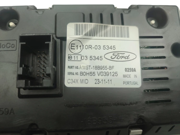 RADIO WYŚWIETLACZ PANEL KOMPLET FORD C-MAX MK2 (2010-2015) 2.0 TDCI 140KM A
