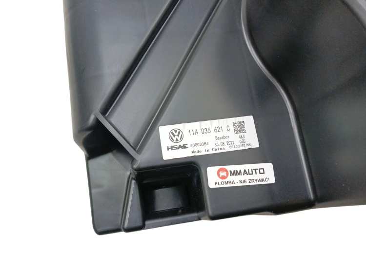 GŁOŚNIK SUBWOOFER AUDI Q4 E-TRON (2021-) 40 204KM 150kW 11A035621C