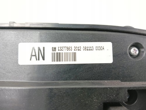PANEL KLIMATYZACJI OPEL INSIGNIA A (2008-2013) 2.0 CDTI 160KM 13277863