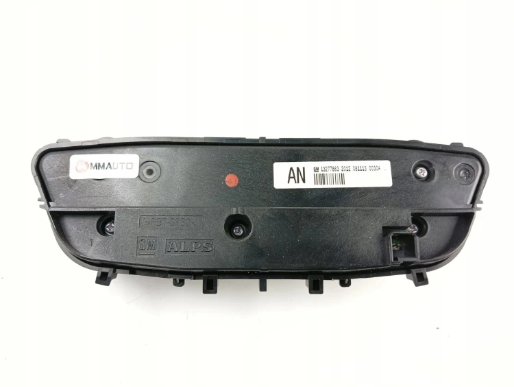 PANEL KLIMATYZACJI OPEL INSIGNIA A (2008-2013) 2.0 CDTI 160KM 13277863