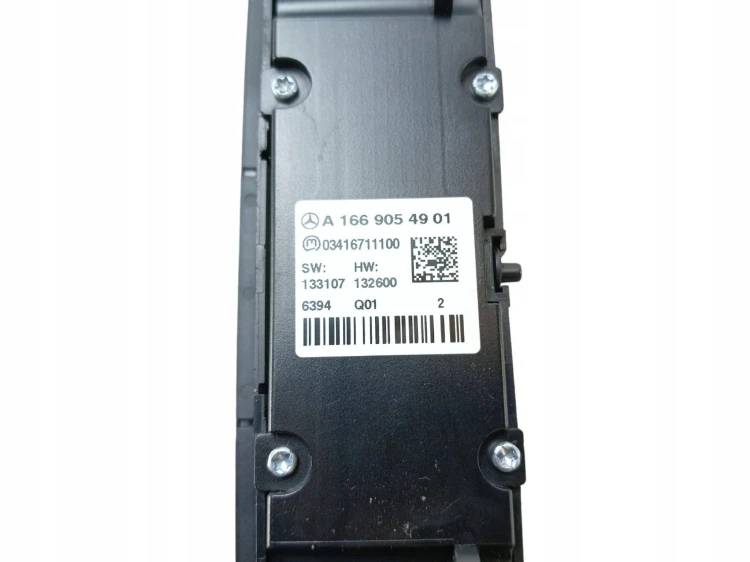 PANEL PRZYCISK AWARYJNYCH MERCEDES GLE I W166 (2015-2019) 3.0 500e 442KM A1