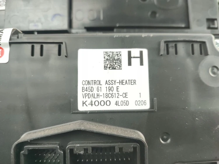 PANEL KLIMATYZACJI MAZDA 3 III BM/BN (2013-2016) 2.2 D 150KM B45D61190